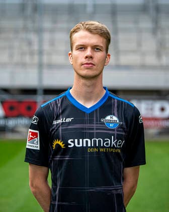 Samuel Kari Fridjonsson SC Paderborn 07 2 BL, portrait date 2020 2021 Copyright: xKirchner-Mediax
