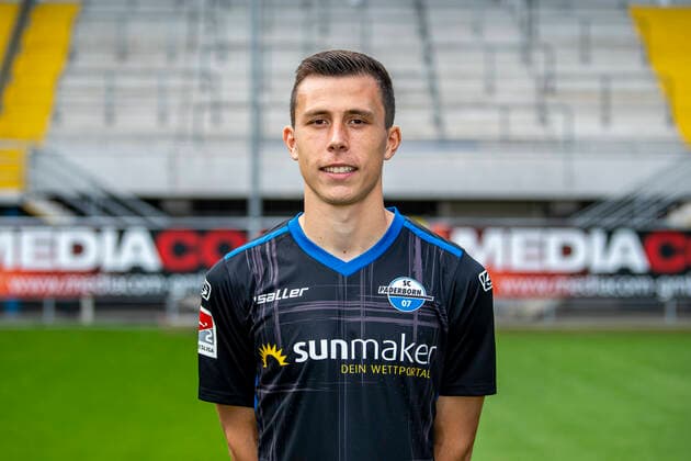 Ron Schallenberg SC Paderborn 07 2 BL, portrait date 2020 2021 Copyright: xKirchner-Mediax