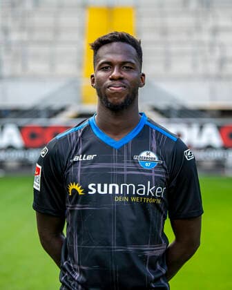 Johannes Dörfler SC Paderborn 07 2 BL, portrait date 2020 2021 Copyright: xKirchner-Mediax