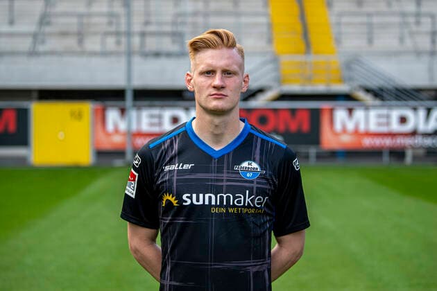 Pascal Steinwender SC Paderborn 07 2 BL, portrait date 2020 2021 Copyright: xKirchner-Mediax