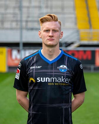Pascal Steinwender SC Paderborn 07 2 BL, portrait date 2020 2021 Copyright: xKirchner-Mediax