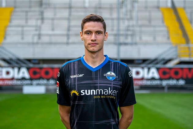 Maximilian Thalhammer SC Paderborn 07 2 BL, portrait date 2020 2021 Copyright: xKirchner-Mediax