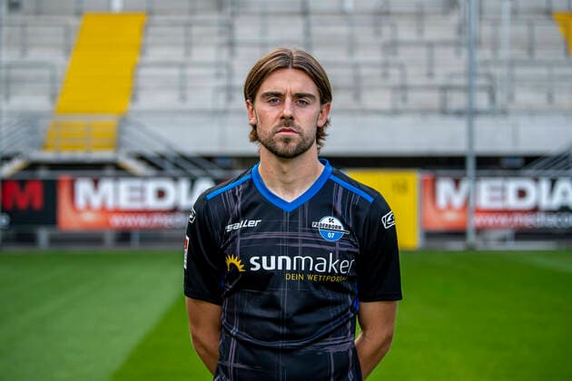 Antony Evans SC Paderborn 07 2 BL, portrait date 2020 2021 Copyright: xKirchner-Mediax
