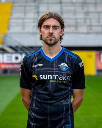 Antony Evans SC Paderborn 07 2 BL, portrait date 2020 2021 Copyright: xKirchner-Mediax