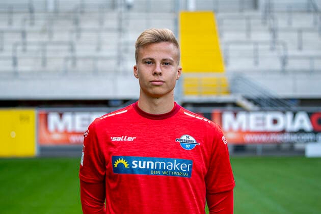 Moritz Schulze, SC Paderborn 07 2 BL, portrait date 2020 2021 Copyright: xKirchner-Mediax