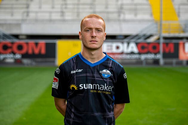 Sebastian Vasiliadis SC Paderborn 07 2 BL, portrait date 2020 2021 Copyright: xKirchner-Mediax