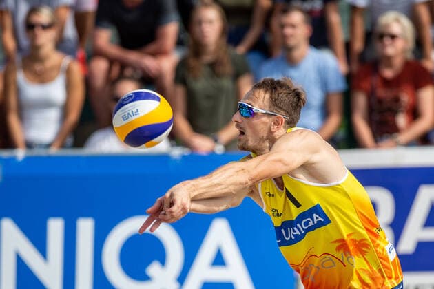 Mistrovstvi CR v plazovem volejbalu - finale muzu, 30. srpna 2020 v Opave. Ondrej Perusic. CTKPhotoP202008300444101 PRY 0005
