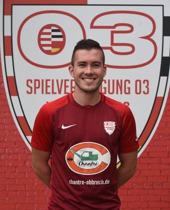 30 08 2020 Neu Ienburg, Sportpark Spvgg 03 Neu Isenburg Photo session portrait season 2020 2021 Tim Kalzu 7, Spvgg 03 Neu Isenburg