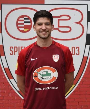 30 08 2020 Neu Ienburg, Sportpark Spvgg 03 Neu Isenburg Photo session portrait season 2020 2021 Marius Mägerlein 13, Spvgg 03 Neu Isenburg