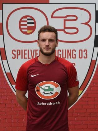 30 08 2020 Neu Ienburg, Sportpark Spvgg 03 Neu Isenburg Photo session portrait season 2020 2021 Leon Hammel 21, Spvgg 03 Neu Isenburg