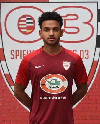 30 08 2020 Neu Ienburg, Sportpark Spvgg 03 Neu Isenburg Photo session portrait season 2020 2021 Emanuel Essome 27, Spvgg 03 Neu Isenburg