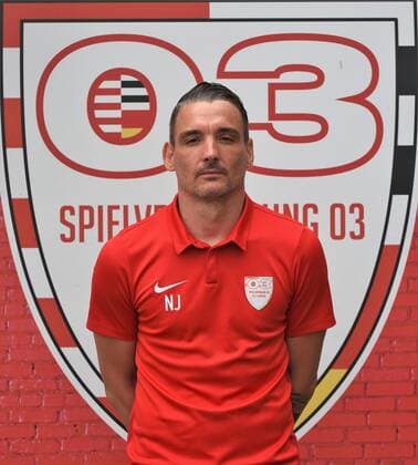 30 08 2020 Neu Ienburg, Sportpark Spvgg 03 Neu Isenburg Photo session portrait season 2020 2021 Coach Nick Janovsky Spvgg 03 Neu Isenburg