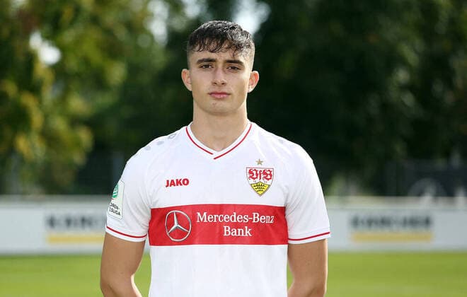 27 08 20 U19 VfB Stuttgart Photo shoot Season 2020 2011 Germany, Stuttgart, 27 08 2020, Football, A Juniors Bundesliga South Southwest, Season 2020 2021, U19 VfB Stuttgart Photo shoot Thomas Kastanaras