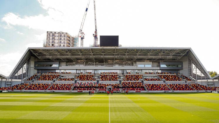 Brentford Community Stadium Brentford FC s new home: the Brentford Community Stadium, Brentford Content Not Available For UK Newspapers Copyright: xMarkxDxFullerx FIL-14567-0006