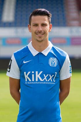 01 09 2020, Hänsch Arena, Meppen, SV Meppen 3 Liga, portrait appointment 2020 2021, Janik Jesgarzewski SV Meppen, 3 Liga, portrait appointment 2020 2021, DFL REGULATIONS PROHIBIT ANY USE OF PHOTOGRAPHS AS IMAGE SEQUENCES AND OR QUASI VIDEO Meppen Lower Saxony Germany Hänsch Arena