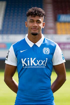 01 09 2020, Hänsch Arena, Meppen, SV Meppen 3 Liga, portrait appointment 2020 2021, Yannik Osee SV Meppen, 3 Liga, portrait appointment 2020 2021, DFL REGULATIONS PROHIBIT ANY USE OF PHOTOGRAPHS AS IMAGE SEQUENCES AND OR QUASI VIDEO Meppen Lower Saxony Germany Hänsch Arena