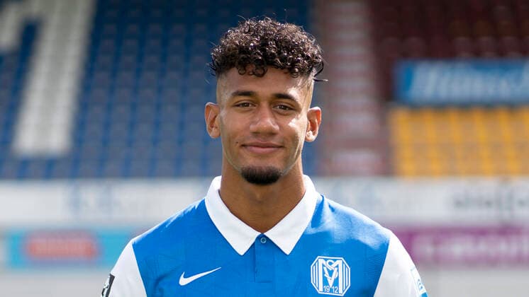 02 09 2020, Hänsch Arena, Meppen, SV Meppen 3 Liga, portrait appointment 2020 2021, Yannik Osee SV Meppen, 3 Liga, portrait appointment 2020 2021, DFL REGULATIONS PROHIBIT ANY USE OF PHOTOGRAPHS AS IMAGE SEQUENCES AND OR QUASI VIDEO Meppen Lower Saxony Germany Hänsch Arena