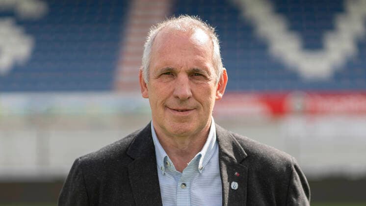01 09 2020, Hänsch Arena, Meppen, SV Meppen 3 Liga, portrait appointment 2020 2021, Sports Director Heiner Beckmann SV Meppen, 3 Liga, portrait appointment 2020 2021, DFL REGULATIONS PROHIBIT ANY USE OF PHOTOGRAPHS AS IMAGE SEQUENCES AND OR QUASI VIDEO Meppen Lower Saxony Germany Hänsch Arena