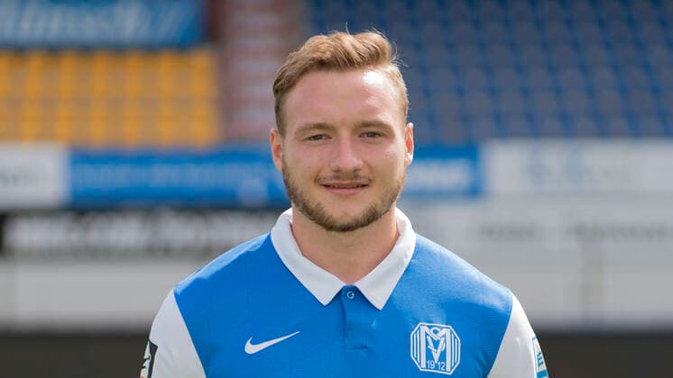 01 09 2020, Hänsch Arena, Meppen, SV Meppen 3 Liga, portrait appointment 2020 2021, Florian Egerer SV Meppen, 3 Liga, portrait appointment 2020 2021, DFL REGULATIONS PROHIBIT ANY USE OF PHOTOGRAPHS AS IMAGE SEQUENCES AND OR QUASI VIDEO Meppen Lower Saxony Germany Hänsch Arena