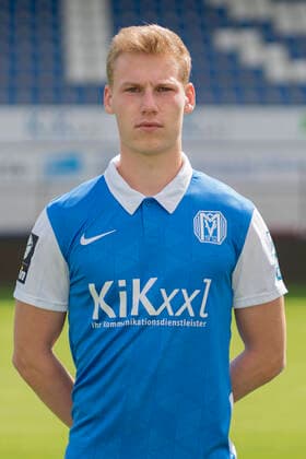 01 09 2020, Hänsch Arena, Meppen, SV Meppen 3 Liga, portrait appointment 2020 2021, Leonard Bredol SV Meppen, 3 Liga, portrait appointment 2020 2021, DFL REGULATIONS PROHIBIT ANY USE OF PHOTOGRAPHS AS IMAGE SEQUENCES AND OR QUASI VIDEO Meppen Lower Saxony Germany Hänsch Arena