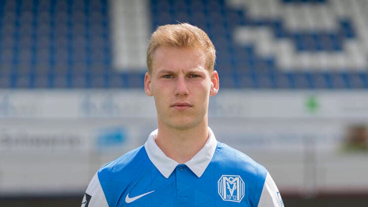 01 09 2020, Hänsch Arena, Meppen, SV Meppen 3 Liga, portrait appointment 2020 2021, Leonard Bredol SV Meppen, 3 Liga, portrait appointment 2020 2021, DFL REGULATIONS PROHIBIT ANY USE OF PHOTOGRAPHS AS IMAGE SEQUENCES AND OR QUASI VIDEO Meppen Lower Saxony Germany Hänsch Arena