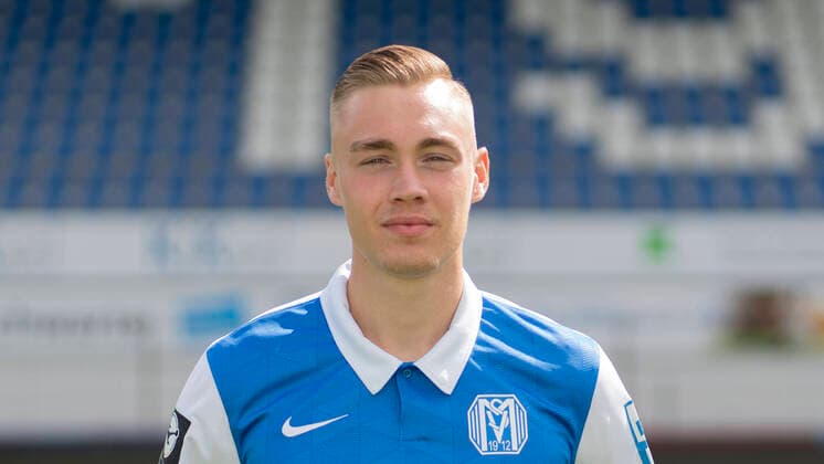 01 09 2020, Hänsch Arena, Meppen, SV Meppen 3 Liga, portrait appointment 2020 2021, Lukas Krüger SV Meppen, 3 Liga, portrait appointment 2020 2021, DFL REGULATIONS PROHIBIT ANY USE OF PHOTOGRAPHS AS IMAGE SEQUENCES AND OR QUASI VIDEO Meppen Lower Saxony Germany Hänsch Arena
