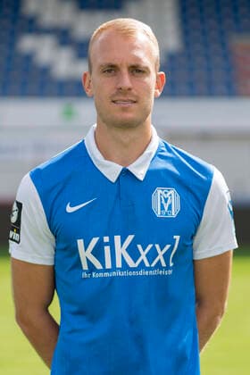 01 09 2020, Hänsch Arena, Meppen, SV Meppen 3 Liga, portrait appointment 2020 2021, Julius Düker SV Meppen, 3 Liga, portrait appointment 2020 2021, DFL REGULATIONS PROHIBIT ANY USE OF PHOTOGRAPHS AS IMAGE SEQUENCES AND OR QUASI VIDEO Meppen Lower Saxony Germany Hänsch Arena
