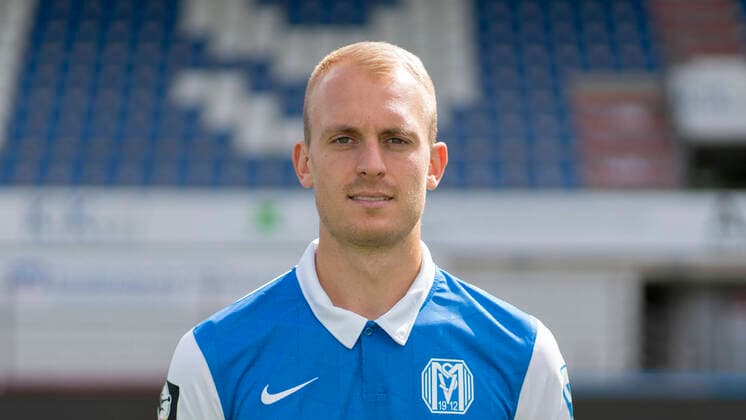 01 09 2020, Hänsch Arena, Meppen, SV Meppen 3 Liga, portrait appointment 2020 2021, Julius Düker SV Meppen, 3 Liga, portrait appointment 2020 2021, DFL REGULATIONS PROHIBIT ANY USE OF PHOTOGRAPHS AS IMAGE SEQUENCES AND OR QUASI VIDEO Meppen Lower Saxony Germany Hänsch Arena