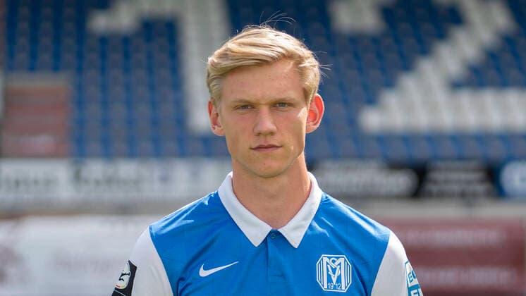01 09 2020, Hänsch Arena, Meppen, SV Meppen 3 Liga, portrait appointment 2020 2021, Ted Tattermusch SV Meppen, 3 Liga, portrait appointment 2020 2021, DFL REGULATIONS PROHIBIT ANY USE OF PHOTOGRAPHS AS IMAGE SEQUENCES AND OR QUASI VIDEO Meppen Lower Saxony Germany Hänsch Arena