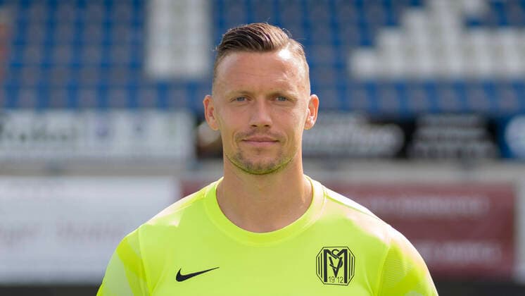 01 09 2020, Hänsch Arena, Meppen, SV Meppen 3 Liga, portrait appointment 2020 2021, goalkeeper Erik Domaschke SV Meppen, 3 Liga, portrait appointment 2020 2021, DFL REGULATIONS PROHIBIT ANY USE OF PHOTOGRAPHS AS IMAGE SEQUENCES AND OR QUASI VIDEO Meppen Lower Saxony Germany Hänsch Arena