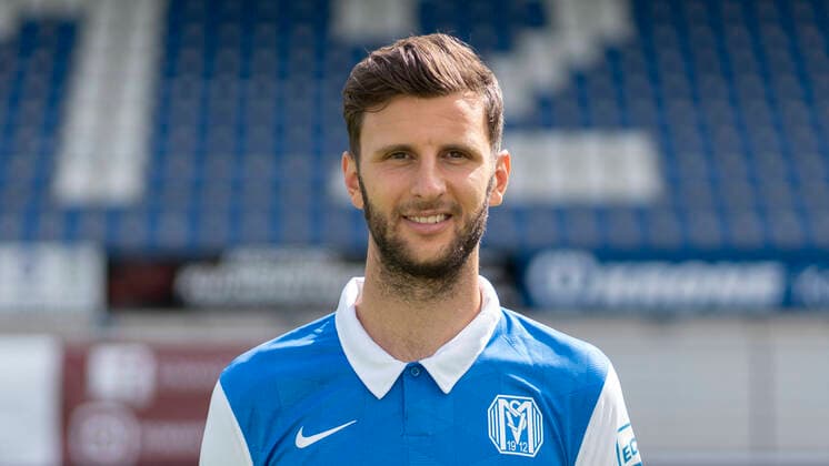 01 09 2020, Hänsch Arena, Meppen, SV Meppen 3 Liga, portrait appointment 2020 2021, Dejan Bozic SV Meppen, 3 Liga, portrait appointment 2020 2021, DFL REGULATIONS PROHIBIT ANY USE OF PHOTOGRAPHS AS IMAGE SEQUENCES AND OR QUASI VIDEO Meppen Lower Saxony Germany Hänsch Arena