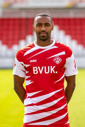 Saliou Sane, FC Würzburger Kickers, 2 Bundesliga, portrait date 2020 2021, Copyright: HMBxMedia xHeikoxBecker