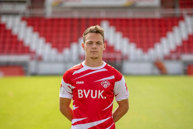 Patrick Sontheimer, FC Würzburger Kickers, 2 Bundesliga, portrait date 2020 2021, Copyright: HMBxMedia xHeikoxBecker