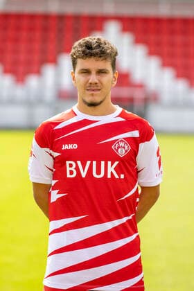 Umut Uenlue, FC Würzburger Kickers, 2 Bundesliga, portrait date 2020 2021, Copyright: HMBxMedia xHeikoxBecker