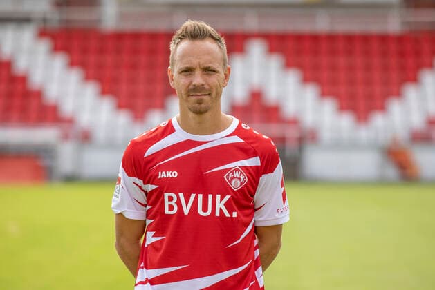 Arne Feick, FC Würzburger Kickers, 2 Bundesliga, portrait date 2020 2021, Copyright: HMBxMedia xHeikoxBecker
