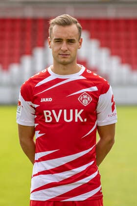 David Kopacz, FC Würzburger Kickers, 2 Bundesliga, portrait date 2020 2021, Copyright: HMBxMedia xHeikoxBecker