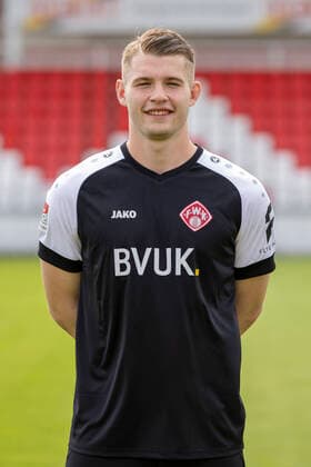 Vincent Mueller, FC Würzburger Kickers, 2 Bundesliga, portrait date 2020 2021, Copyright: HMBxMedia xHeikoxBecker