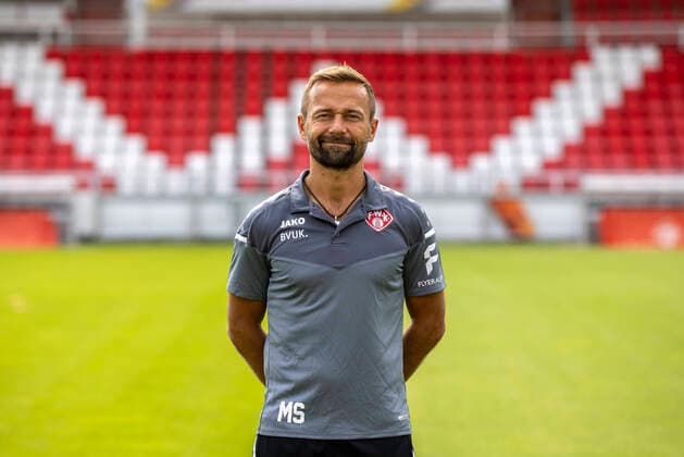 Michael Schiele Trainer , FC Würzburger Kickers, 2 Bundesliga, portrait date 2020 2021, Copyright: HMBxMedia xHeikoxBecker