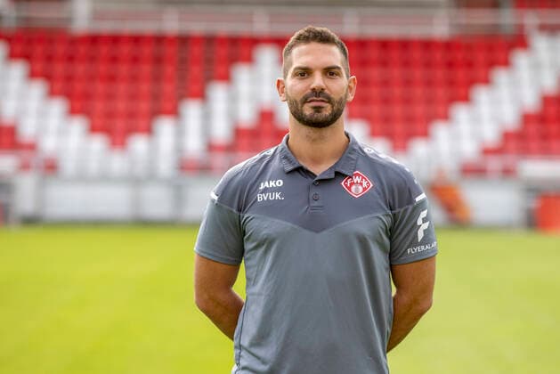 Philipp Eckart Co-Trainer , FC Würzburger Kickers, 2 Bundesliga, portrait date 2020 2021, Copyright: HMBxMedia xHeikoxBecker