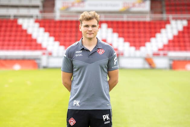 Philipp Kunz Athletics coach, FC Würzburger Kickers, 2 Bundesliga, portrait date 2020 2021, Copyright: HMBxMedia xHeikoxBecker
