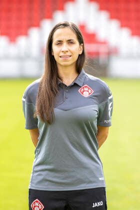 Christina Mora Llaveria Physiotherapist, FC Würzburger Kickers, 2 Bundesliga, portrait date 2020 2021, Copyright: HMBxMedia xHeikoxBecker