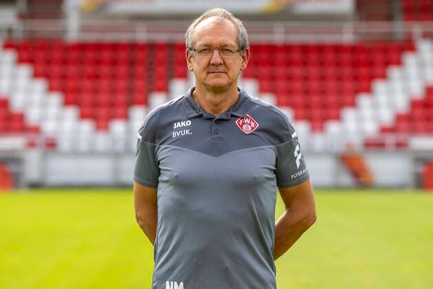 Norbert Mahler Team Manager , FC Würzburger Kickers, 2 Bundesliga, portrait date 2020 2021, Copyright: HMBxMedia xHeikoxBecker