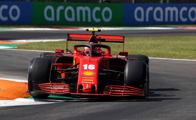 Motorsports FIA Formula One World Championship 2020, Grand Prix of Italy, 16 Charles Leclerc MCO, Scuderia Ferrari Mission Winnow , Monza Italy