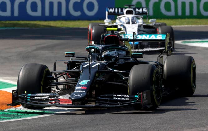 Motorsports FIA Formula One World Championship 2020, Grand Prix of Italy, 77 Valtteri Bottas FIN, Mercedes AMG Petronas Formula One Team, Monza Italy