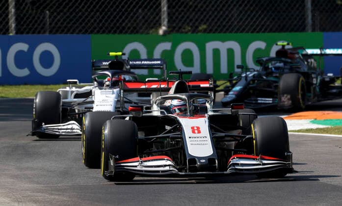 Motorsports FIA Formula One World Championship 2020, Grand Prix of Italy, 8 Romain Grosjean FRA, Haas F1 Team , Monza Italy