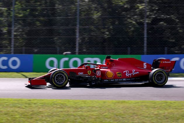 Motorsports FIA Formula One World Championship 2020, Grand Prix of Italy, 5 Sebastian Vettel GER, Scuderia Ferrari Mission Winnow , Monza Italy