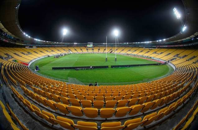 Exhibition Game - Steinlager North v South, Sky Stadium, Wellington, New Zealand 5 9 2020 North Island vs South Island A general view of Sky Stadium A general view of Sky Stadium 5 9 2020  Copyright: x INPHO Photosport JohnxCowplandx 200905NorthSouth0666