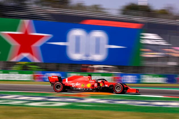 Motorsports FIA Formula One World Championship 2020, Grand Prix of Italy, 5 Sebastian Vettel GER, Scuderia Ferrari Mission Winnow , Monza Italy