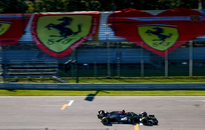 Motorsports FIA Formula One World Championship 2020, Grand Prix of Italy, 44 Lewis Hamilton GBR, Mercedes AMG Petronas Formula One Team, Monza Italy