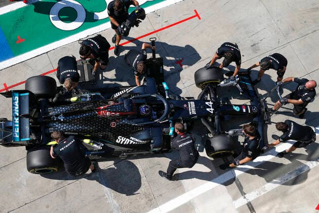 Motorsports FIA Formula One World Championship 2020, Grand Prix of Italy, 44 Lewis Hamilton GBR, Mercedes AMG Petronas Formula One Team, Monza Italy